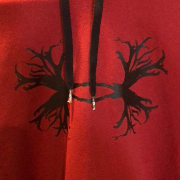 Men’s red hoodie - Picture 2 of 2